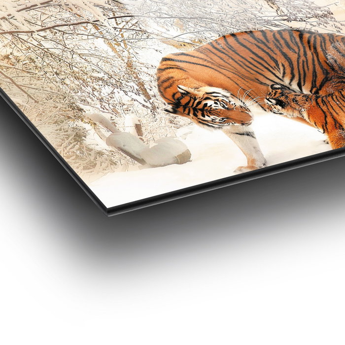Wallity Pintura Decorativa de Vidrio Templado Multicolor 70 x 110 cm